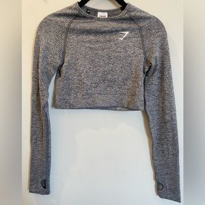 Gymshark Long Sleeve Crop Top